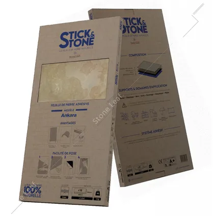 StoneLeaf wandpaneel Stick&Stone Ankara 30x60cm 4