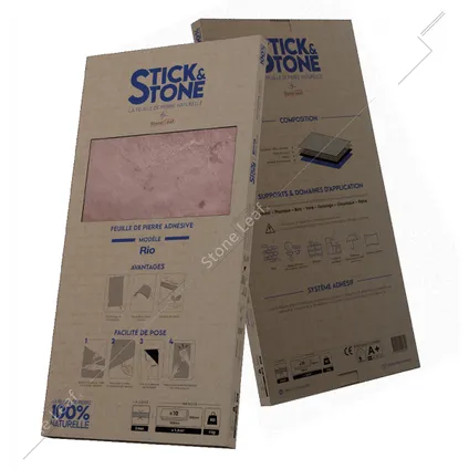 StoneLeaf wandpaneel Stick&Stone Rio 30x60cm 4