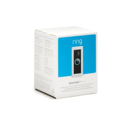 Ring video deurbel - Wired Video Doorbell Pro - 1536p HD+ video - bedraad - zilver 8