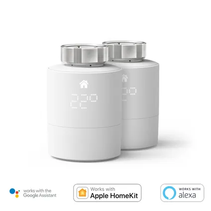 Radiateur thermostat intelligent Tado Pack Duo blanc