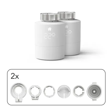 Radiateur thermostat intelligent Tado Pack Duo blanc 2