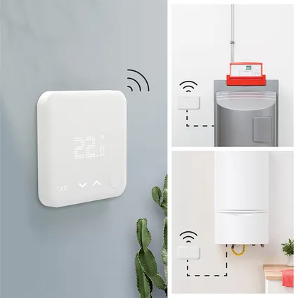 Thermostat intelligent sans fil Tado V3 blanc 3