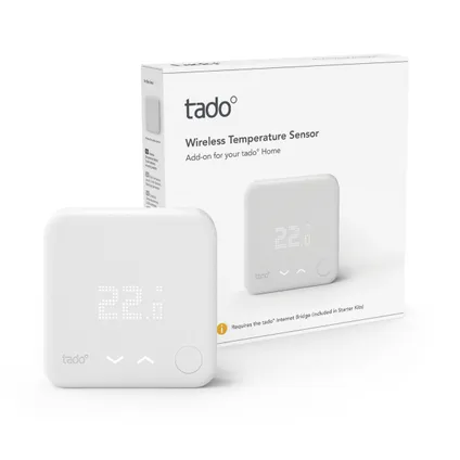 Capteur de température sans fil Tado blanc 2