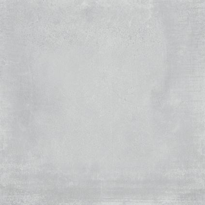 Wand- en vloertegel Newstreet Fog - Keramiek - Grijs - 88,6x88,6cm - Pakketinhoud 1,57m²