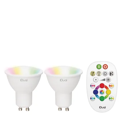 Ampoule LED iDual gen2 A+ GU10 2 pièces