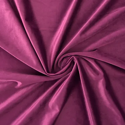 Gordijn fluweel Cheverny ringen violet 140x250cm 3