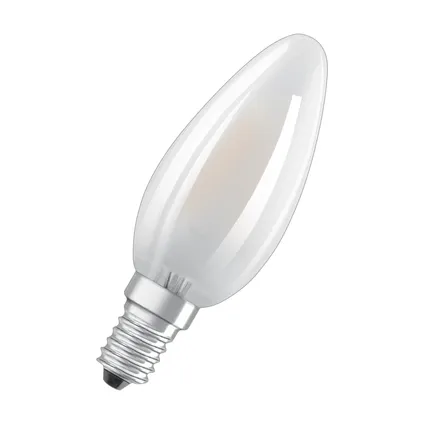 Ampoule LED Osram Retrofit Classic B blanc chaud E14 2,5W 4