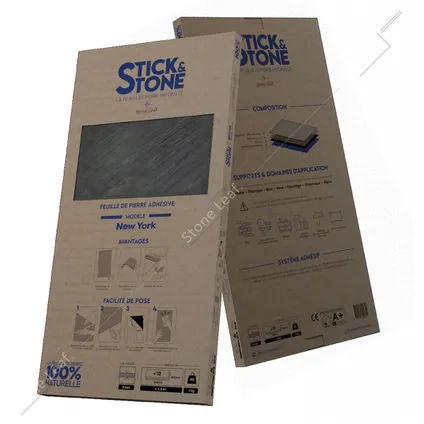 StoneLeaf wandpaneel Stick&Stone New York 30x60cm 5