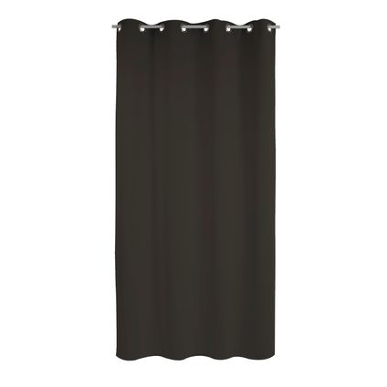 Rideau Atilla thermique noir 140x240 cm