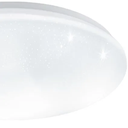 Eglo plafondlamp Pogolia kristaleffect Ø35cm 24W 2