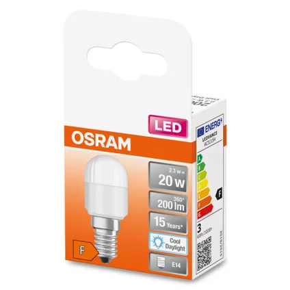 Ampoule LED Osram Special T26 lumière du jour E14 2,3W 5