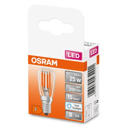 Ampoule LED Osram Special T26 lumière du jour E14 2,8W 2