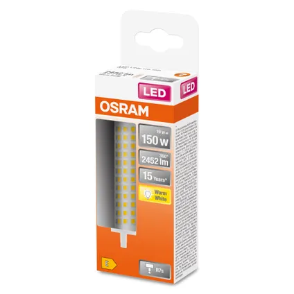 Osram ledlamp Line warm wit R7s 19W 5