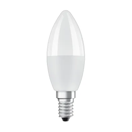 Osram ledlamp Retrofit RGBW kaars dimbaar warm wit E14 4,9W