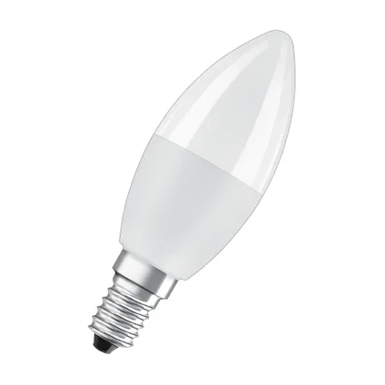 Osram ledlamp Retrofit RGBW kaars dimbaar warm wit E14 4,9W 2