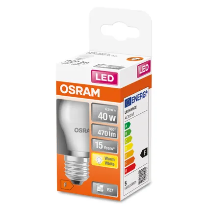 Osram ledlamp Star Classic P warm wit E27 4,9W 2