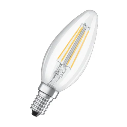 Ampoule LED filament Osram Retrofit Classic B blanc chaud E14 5,5W 3