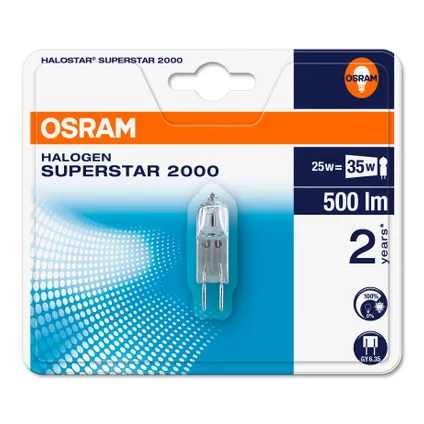 Osram halogeenlamp HaloStar Superstar GY6.35 25W 2