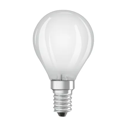Ampoule LED Osram Retrofit Classic P blanc chaud E14 4W 2pcs. 2