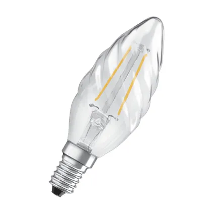Ampoule LED Osram Retrofit Classic BW blanc chaud E14 2,5W 3