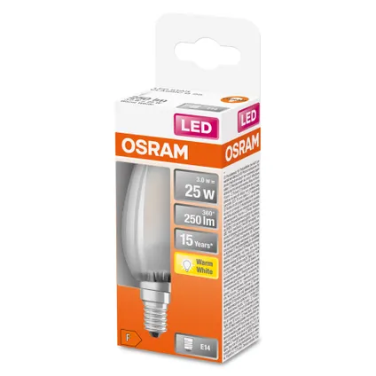 Osram ledlamp Retrofit Classic A warm wit E14 2,5W 2