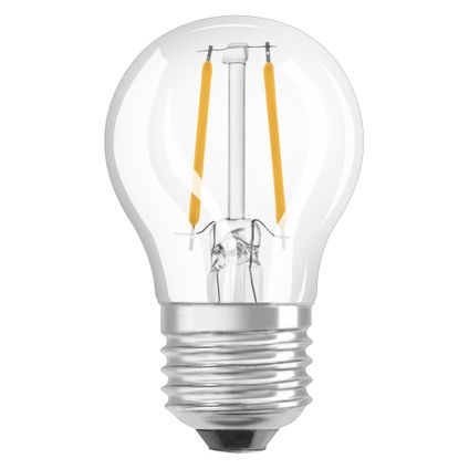 Ampoule LED filament Osram Retrofit Classic P blanc chaud E27 4W