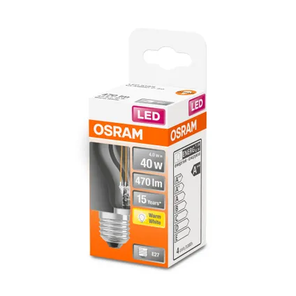Osram ledfilamentlamp Retrofit Classic P warm wit E27 4W 2