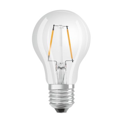 Ampoule LED filament Osram Retrofit Classic A blanc chaud E27 2,5W