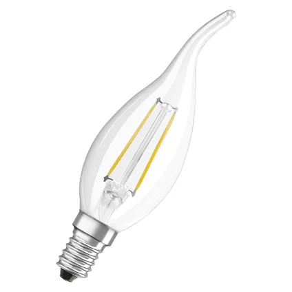 Ampoule LED Osram Retrofit Classic BA gradable blanc chaud E14 4W 3