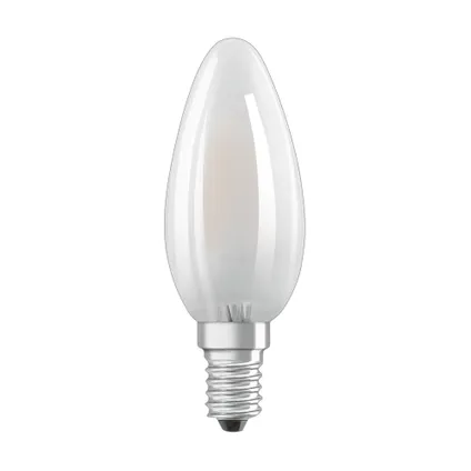 Osram ledlamp Retrofit Classic B warm wit E14 4W