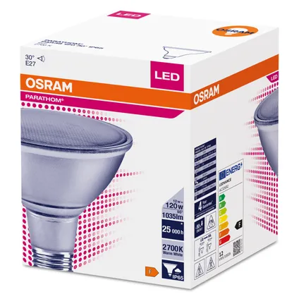 Ampoule LED à réflecteur Osram Parathom PAR38 blanc chaud E27 12W 4