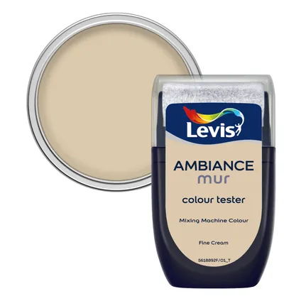 Levis Ambiance muurverf tester fine cream mat 30ml