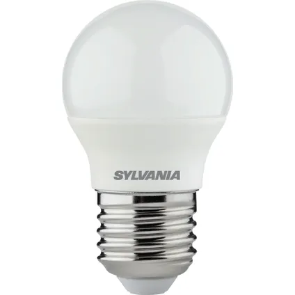 Lampe LED Sylvania boule E27 8W blanc froid