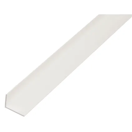 Profilé d'angle PVC Alberts blanc 25x20x2mm 2,6m