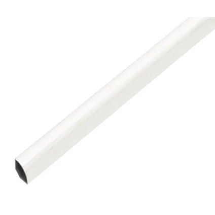 Profilé quart de rond PVC Alberts blanc 15x15x1,2mm 2,6m