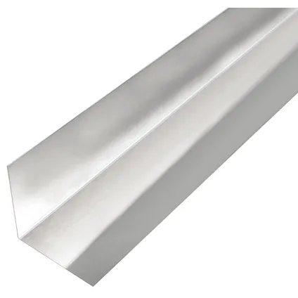 Tôle lisse Alberts facettée en forme L aluminium 50x50x0,5mm 2m