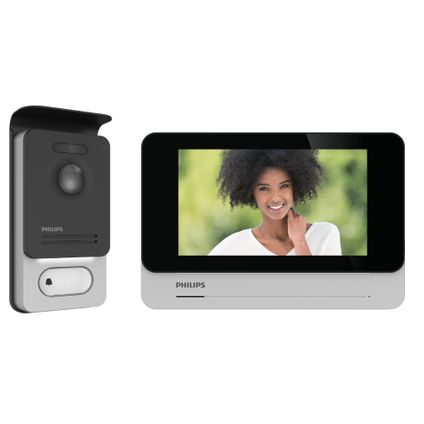 Philips videointercom WelcomeEye Connect2 touchscreen 130° kijkhoek