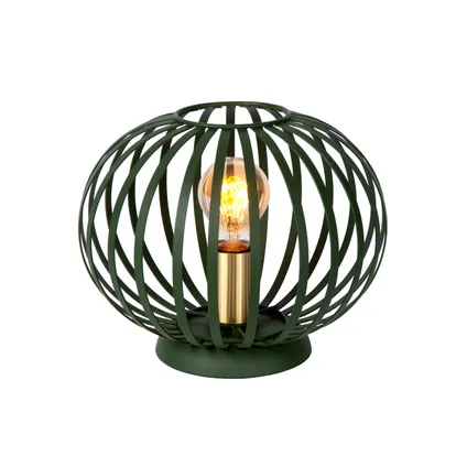 Lampe de table Manuela Lucide vert ⌀25,5cm E27