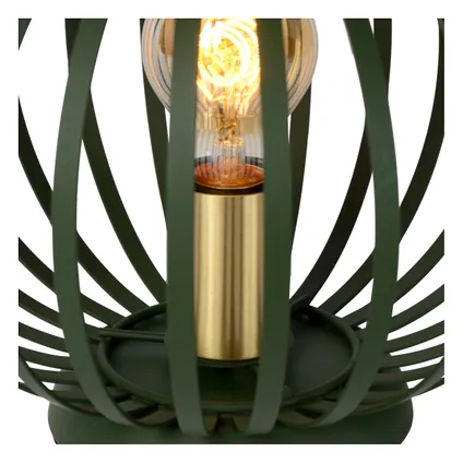 Lampe de table Manuela Lucide vert ⌀25,5cm E27 4