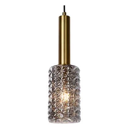 Lucide hanglamp Coralie zwart/messing Ø30cm 5xE27 3
