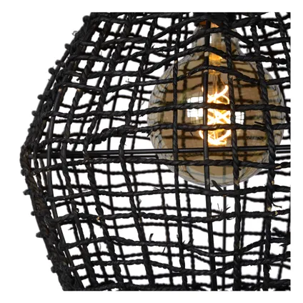 Lucide hanglamp Alban zwart Ø35cm E27 9