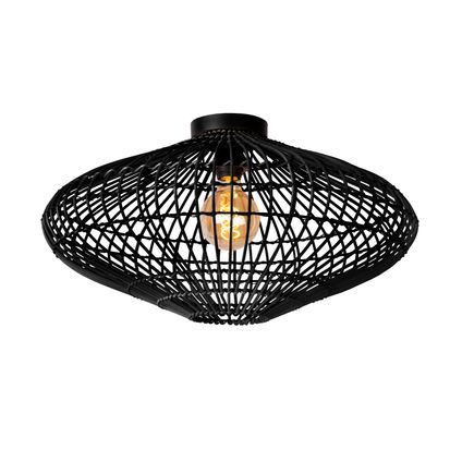 Lucide plafondlamp Magali zwart Ø56cm E27