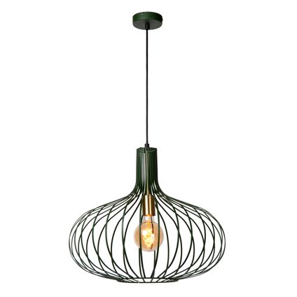 Lucide hanglamp Manuela groen Ø50cm E27