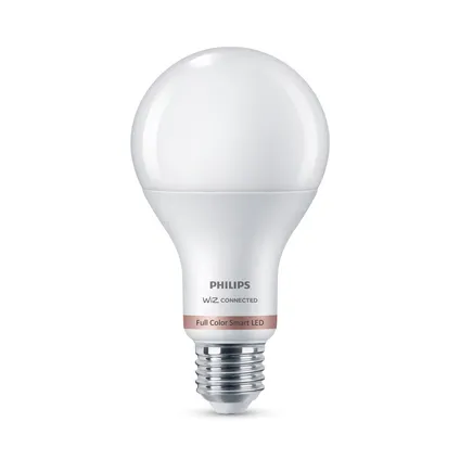 Ampoule LED intelligente Philips A67 colorée E27 13W 2