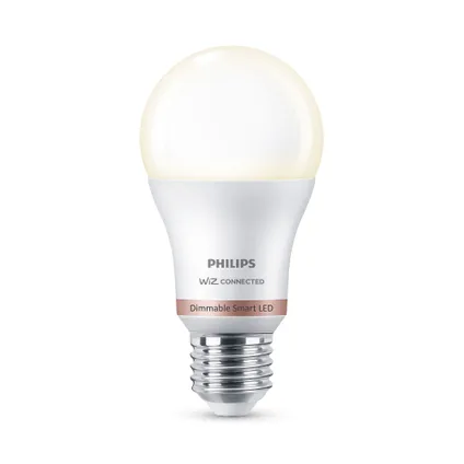 Ampoule LED intelligente Philips A60 blanc chaud E27 8W 7