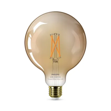 Ampoule LED à incandescence intelligente Philips G125 ambre E27 7W 5