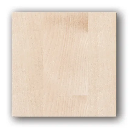 Plaque design pour la grille fixe Aldes ColorLINE® Ø80 ou Ø125mm bois blanc
