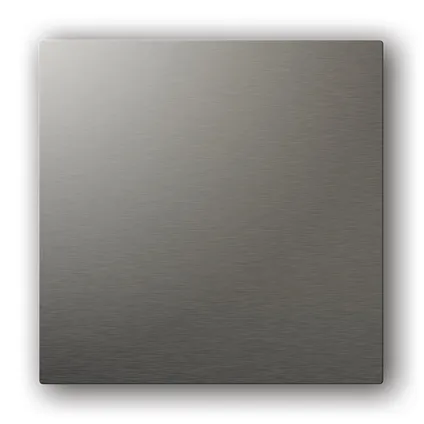 Plaque design pour la grille fixe Aldes ColorLINE® Ø80 ou Ø125mm titane