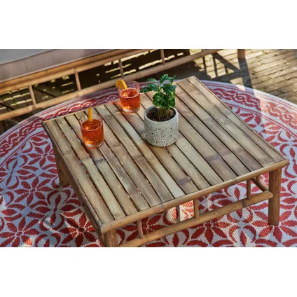 Table basse exotique Bamboo small 3