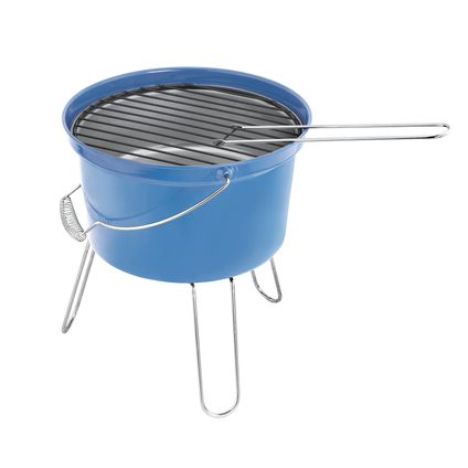 BBQ & Friends houtskoolbarbecue ‘Colorado Blue’ Ø25cm